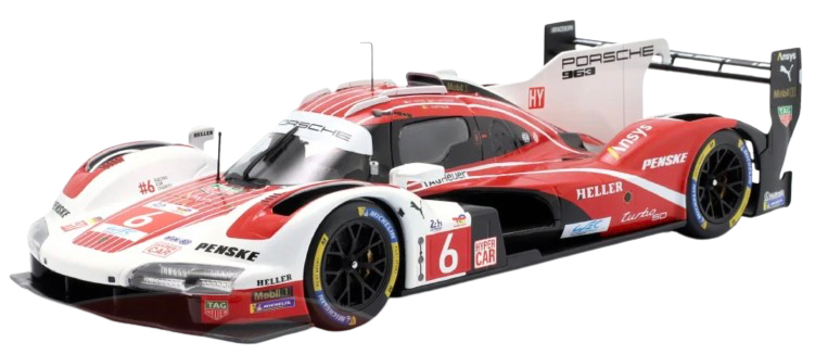 Porsche 963 #6 4ème 24h LeMans 2024 Porsche Penske Motorsport 1:18 Ixo