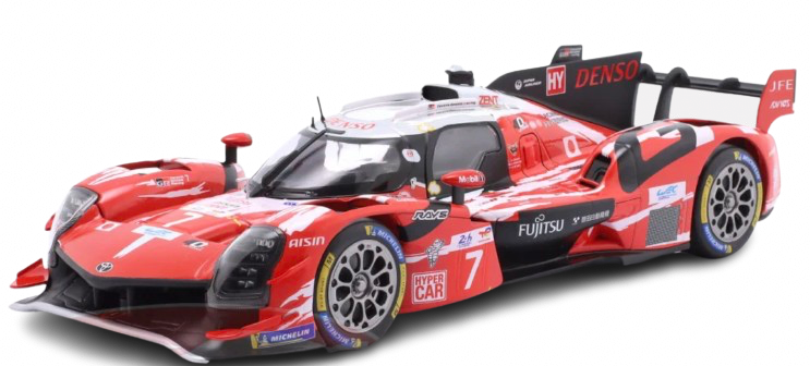 Toyota GR010 Hybrid #7 5th 24h LeMans 2025 Toyota Gazoo Racing 1:18 Ixo