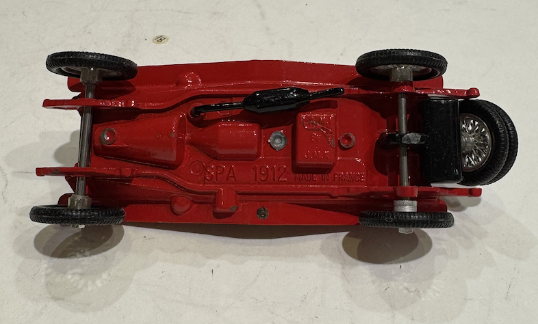 SPA ROUGE 1912 RAMI 1/43°