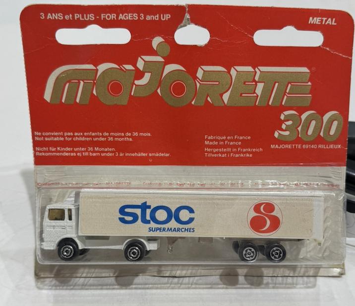 CAMION STOC SUPERMARCHES MAJORETTE 1/100