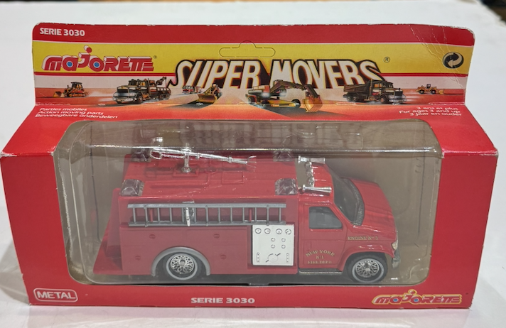 FORD CAMION POMPIER MAJORETTE 1/50