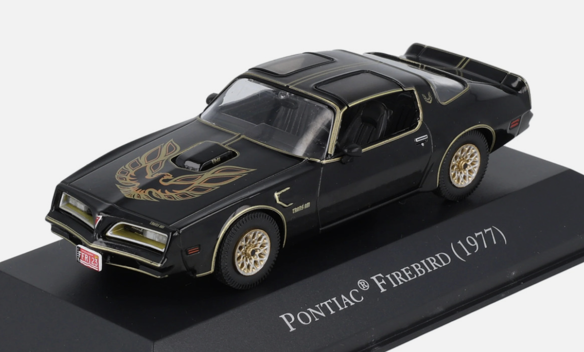 Pontiac Firebird Trans Am Année de construction 1977 noir / or 1:43 Ixo
