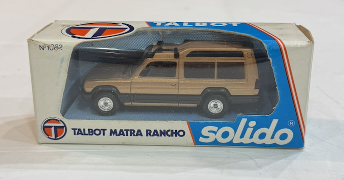TALBOT MATRA RANCHO SOLIDO 1/43