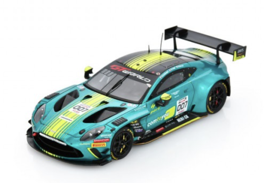 ASTON MARTIN Vantage AMR GT3 EVO N°007 Comtoyou Racing 24H Spa 2025 SPARK 1/43
