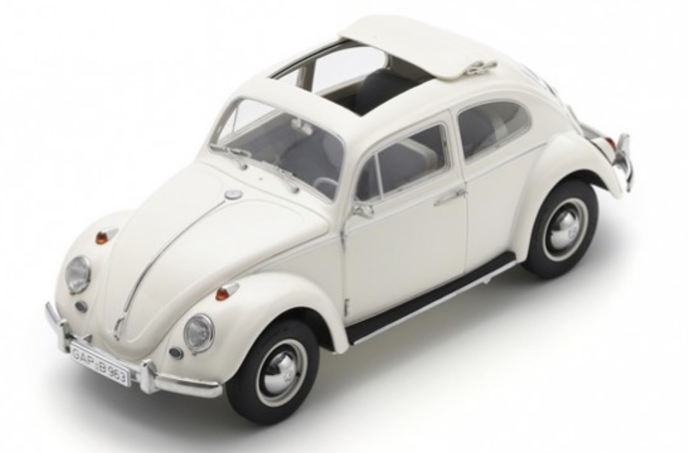 VW Beetle 1963 Blanc SCHUCO 1/18