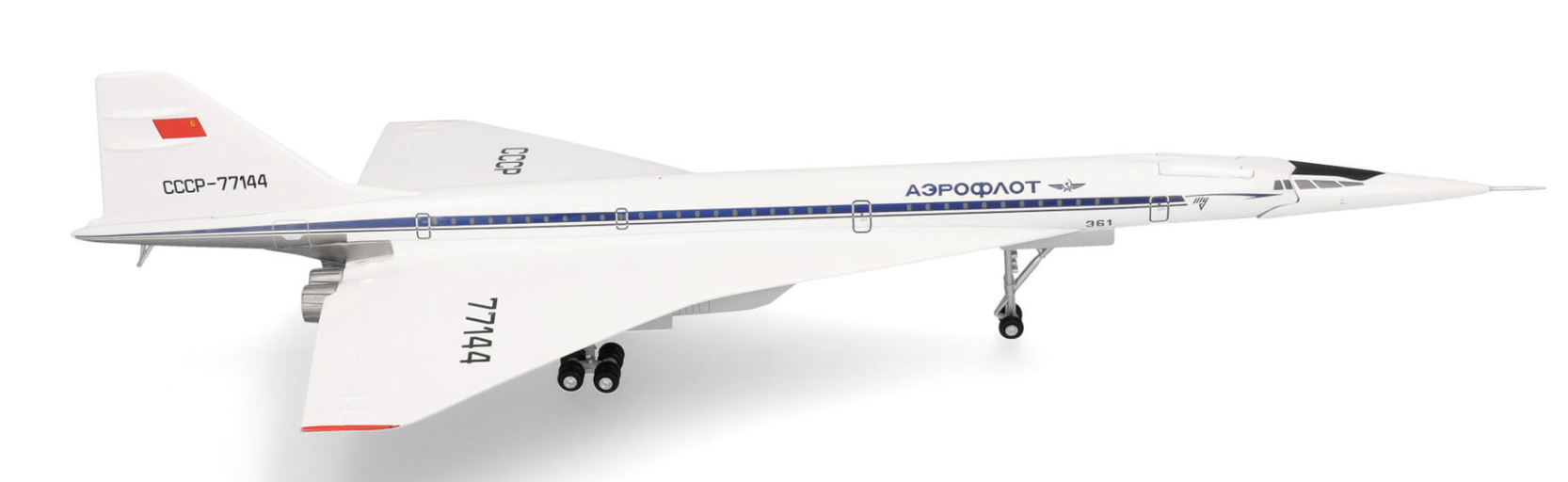 Tupolev Design Bureau Tupolev TU-144S, Le Bourget 1975 HERPA 1/200