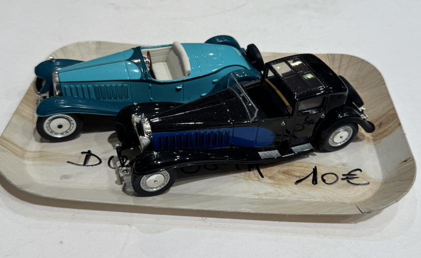 DUO BUGATTI 1/43