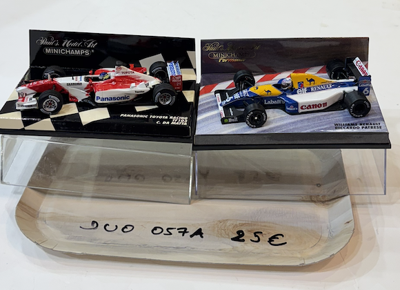 DUO F1 MINICHAMPS 1/43