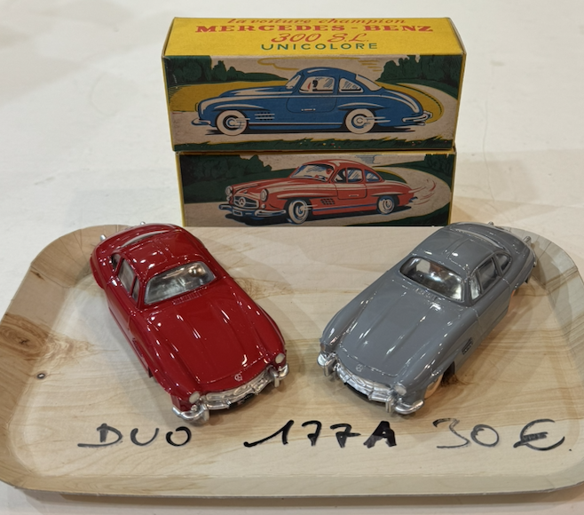 DUO MERCEDES 300SL 1/43