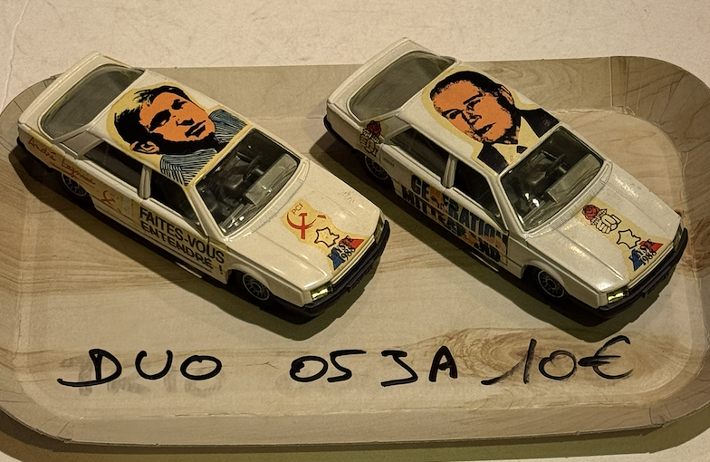 DUO RENAULT 25 PRESIDENTIELLE 1/43