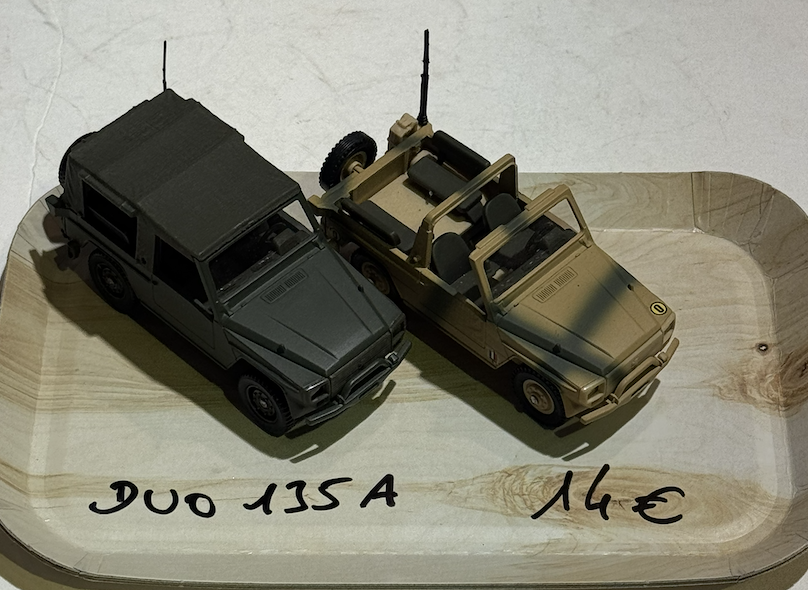 DUO PEUGEOT P4 VEREM SOLIDO 1/43
