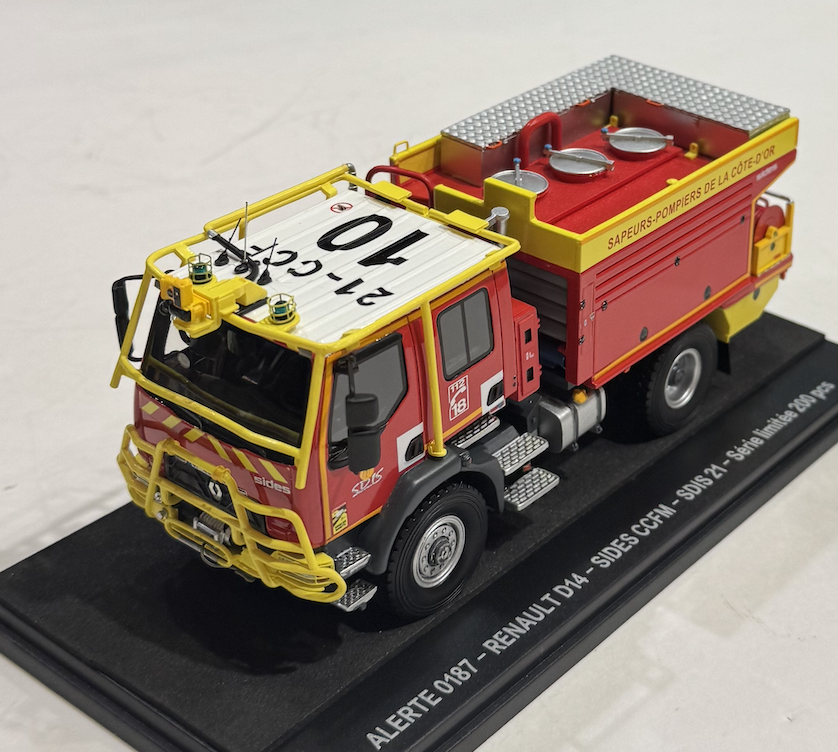 RENAULT D14 SIDES CCFM SDIS 21 ALERTE 1/43