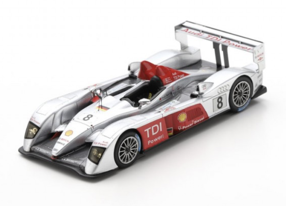 AUDI R10 TDI N°8 Team Joest Vainqueur 24H Le Mans 2006 spark 1/43