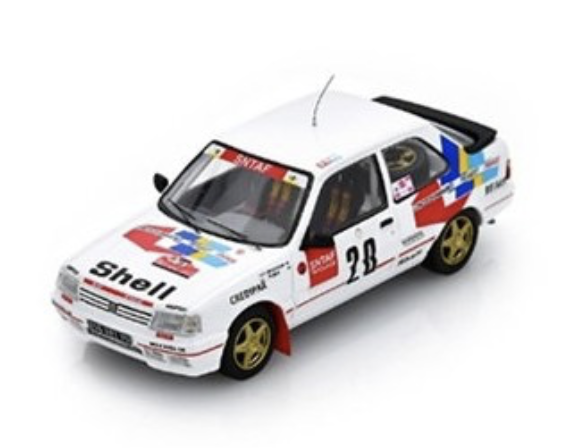 PEUGEOT 309 GTI N°20 9ème Rallye Monte Carlo 1990 spark 1/43