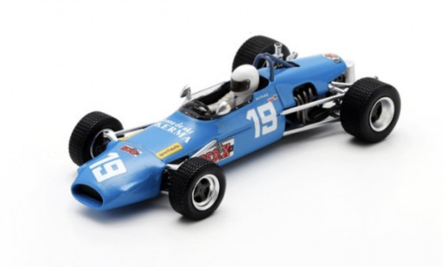 BRABHAM BT28 N°19 3ème Prix de Paris F3 1970 Bob Wollek spark 1/43