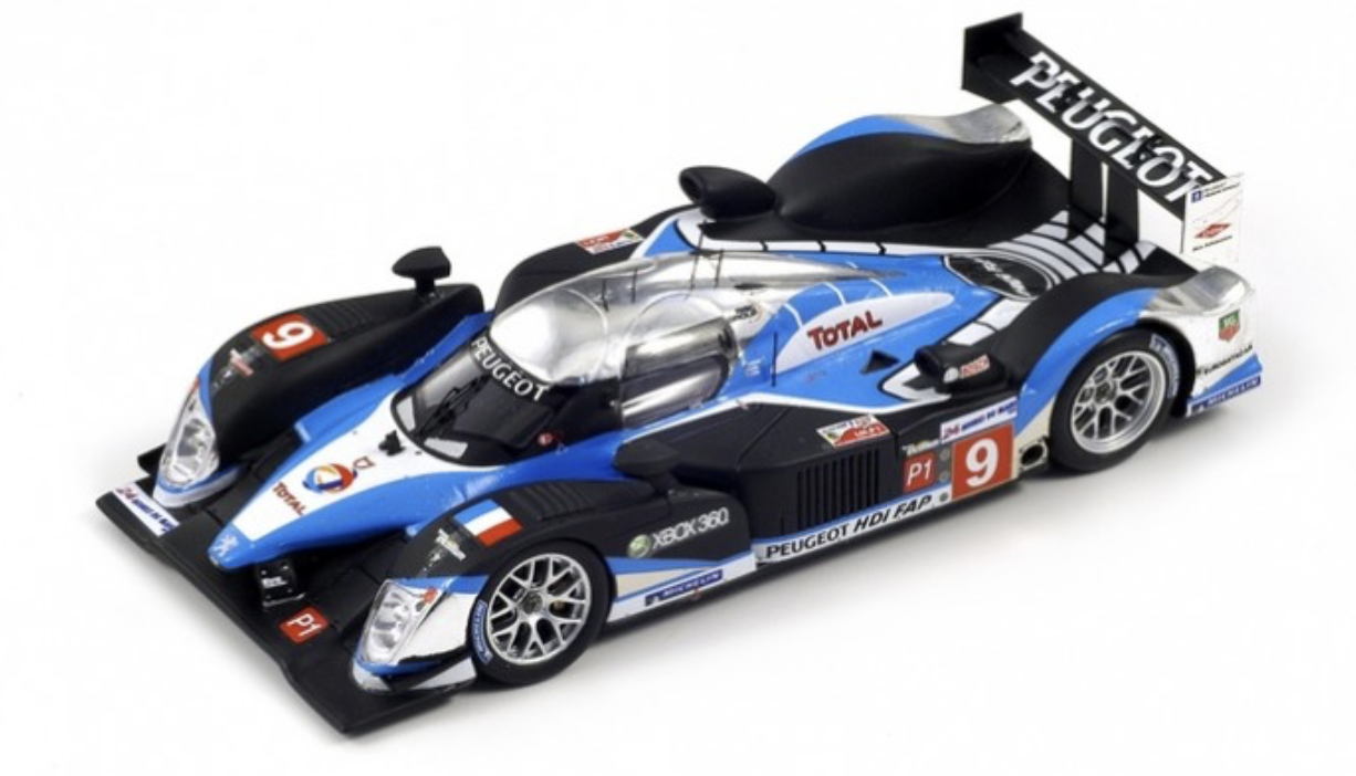 PEUGEOT 908 HDi N°9 Vainqueur 24H Le Mans 2009 spark 1/43