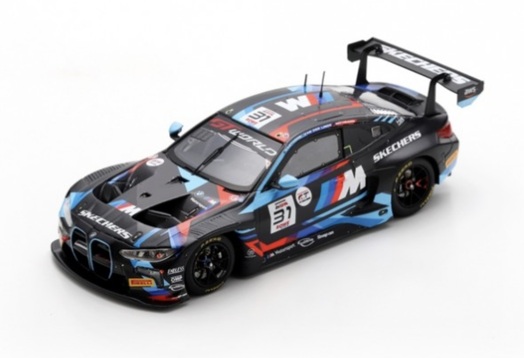BMW M4 GT3 EVO N°31 Team WRT 8ème 24H Spa 2025 spark 1/43