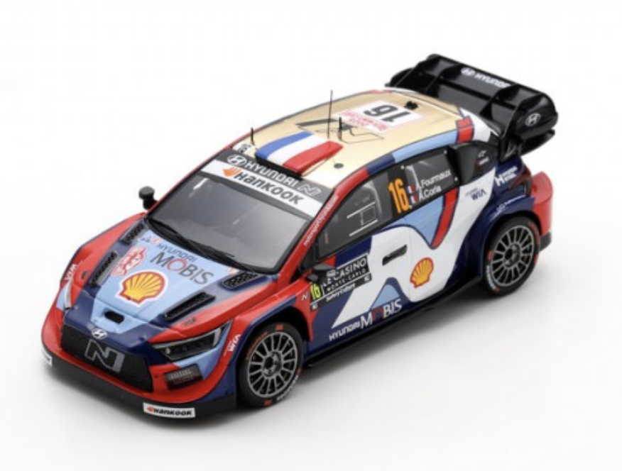 HYUNDAI i20N Rally1 N°16 3ème Rallye Monte Carlo 2025 spark 1/43