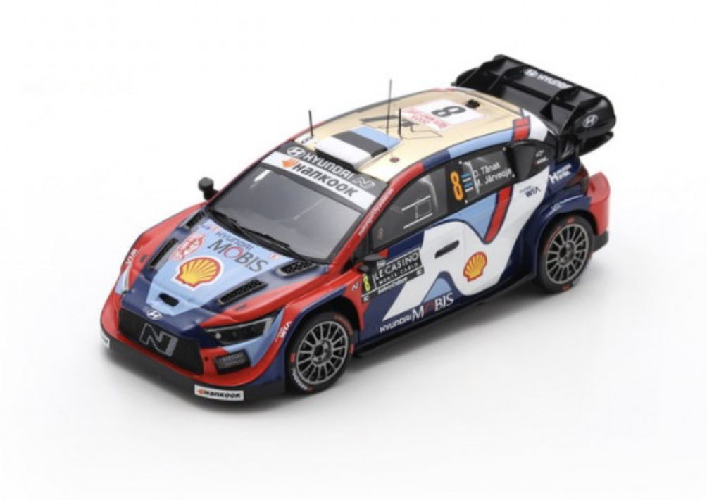 HYUNDAI i20N Rally1 N°8 Rallye Monte Carlo 2025 spark 1/43
