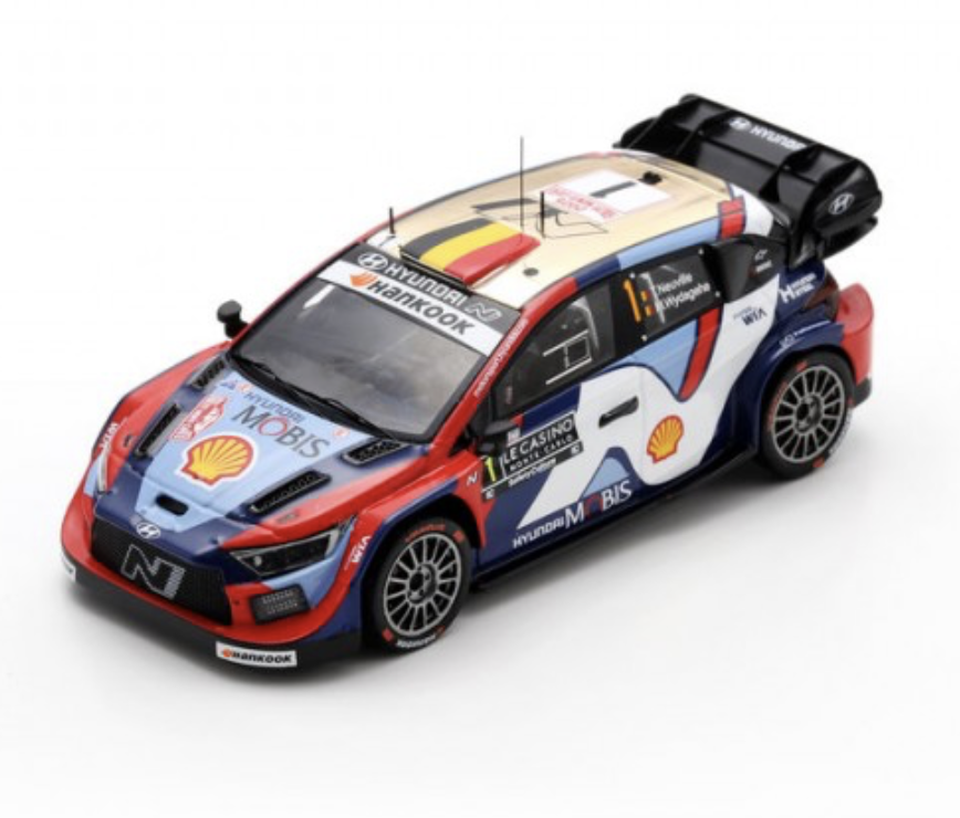 HYUNDAI i20N Rally1 N°1 Rallye Monte Carlo 2025 spark 1/43