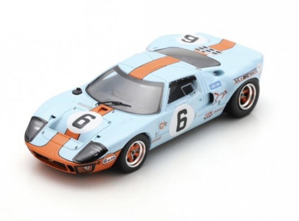 FORD GT 40 N°6 Vainqueur 24H Le Mans 1969 spark 1/43