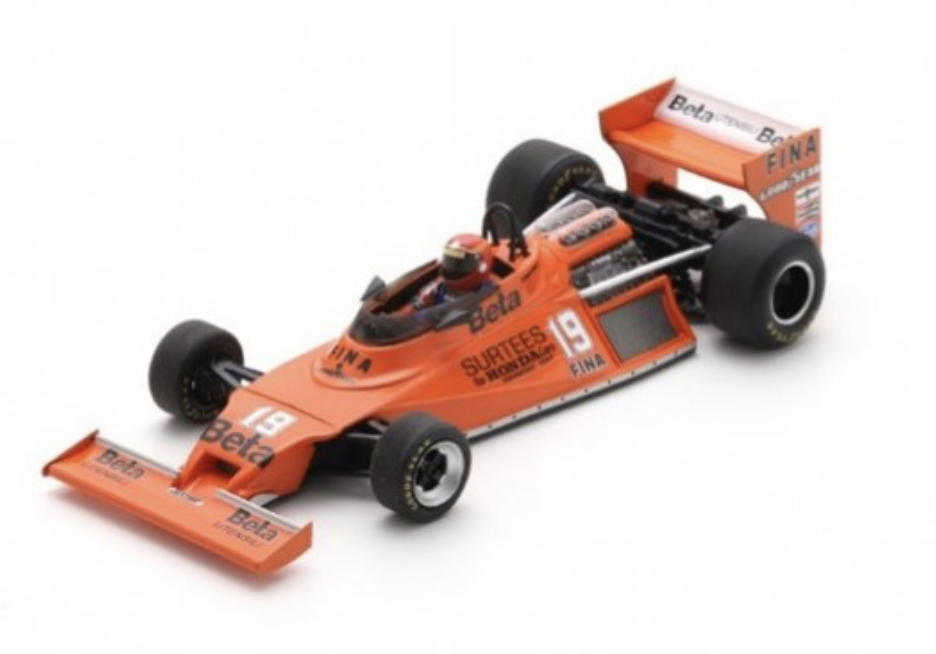 SURTEES TS20 N°19 GP Grande-Bretagne 1978 Vittorio Brambilla spark 1/43