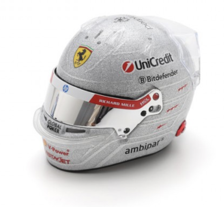 CASQUE Lewis Hamilton – Scuderia Ferrari HP - GP Las Vegas 2025 Looksmart 1/43