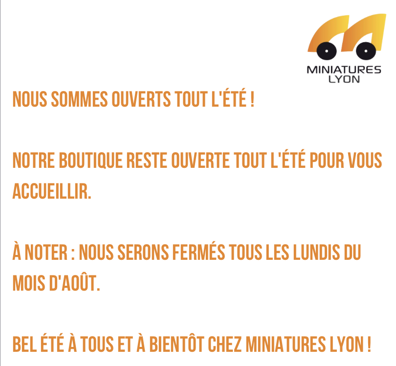 OUVERTS TOUT L'ÉTÉ !