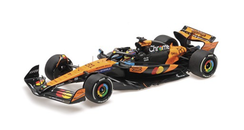 McLaren Mercedes MCL39 81 Oscar Piastri F1 Winner Chine 2025 Minichamps 1/18