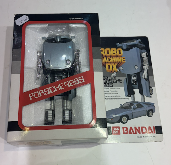 PORSCHE 928S ROBO MACHINE DX BANDAI 1/43