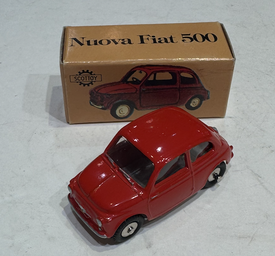 FIAT 500 NUOVA SCOTTOY 1/43