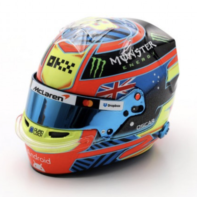 CASQUE Oscar Piastri - Mclaren Mastercard F1 Team 2026 SPARK 1/5