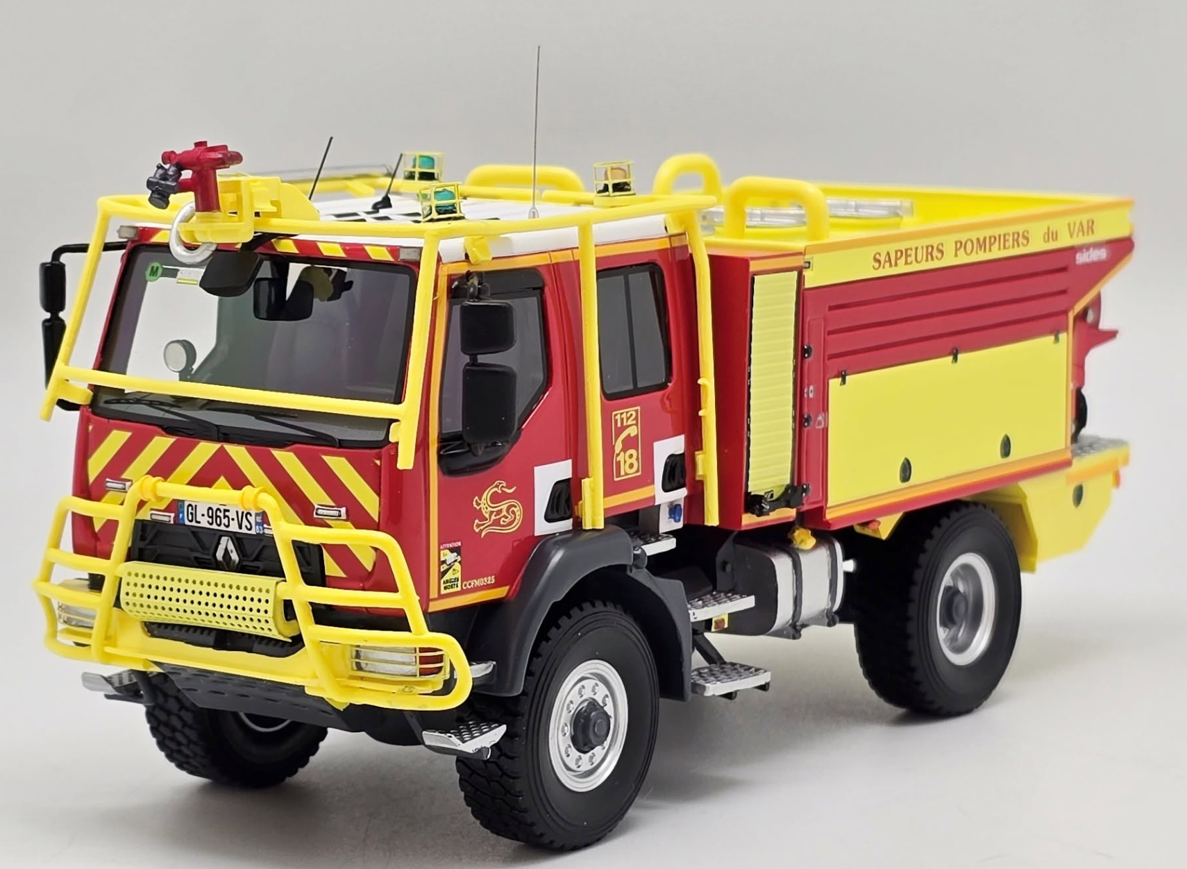 Renault D14 CCFM Sides Pompier 2023 ALERTE 1/43