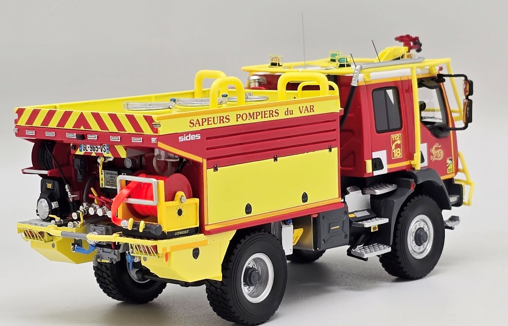 Renault D14 CCFM Sides Pompier 2023 ALERTE 1/43