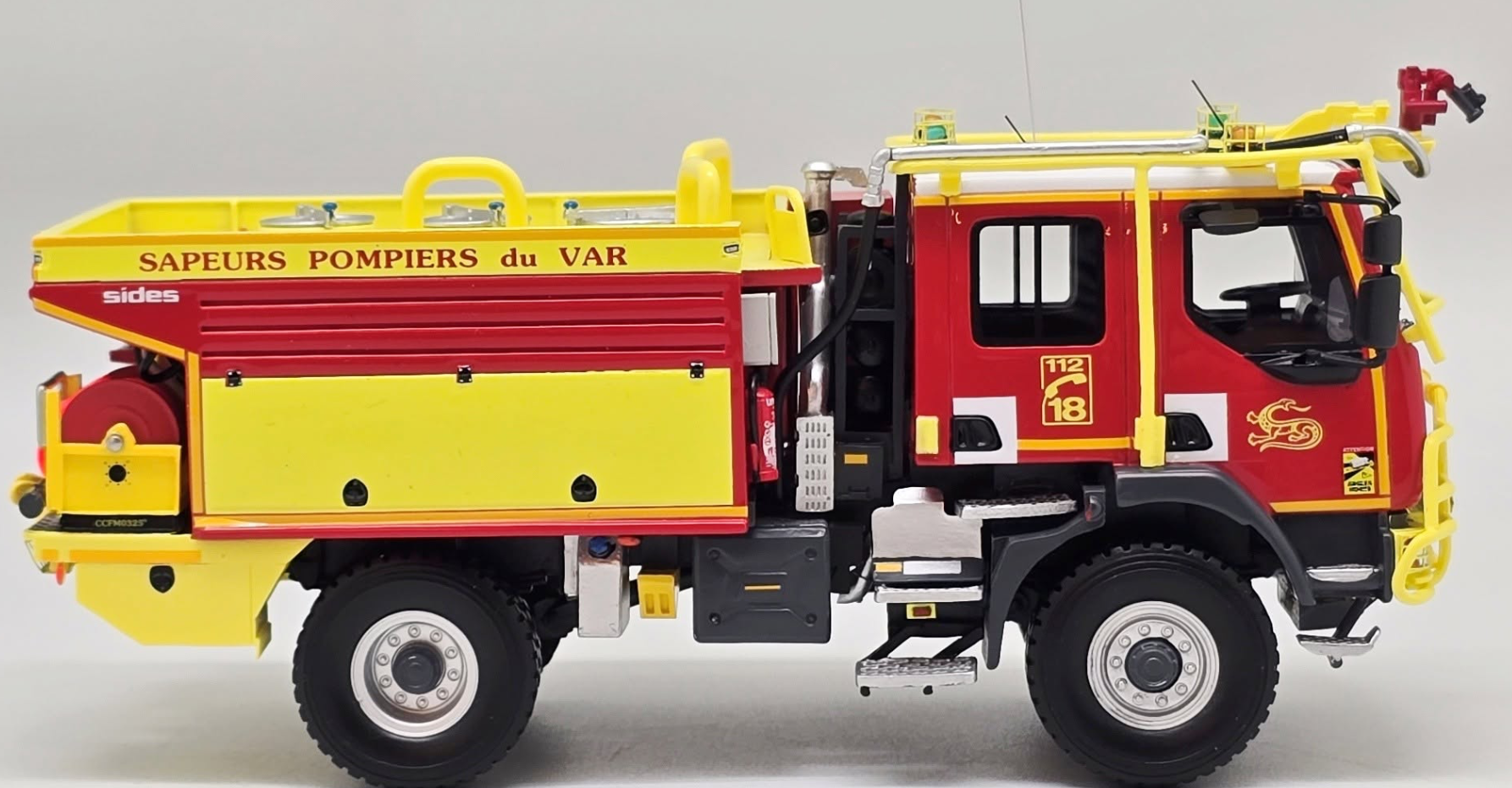 Renault D14 CCFM Sides Pompier 2023 ALERTE 1/43