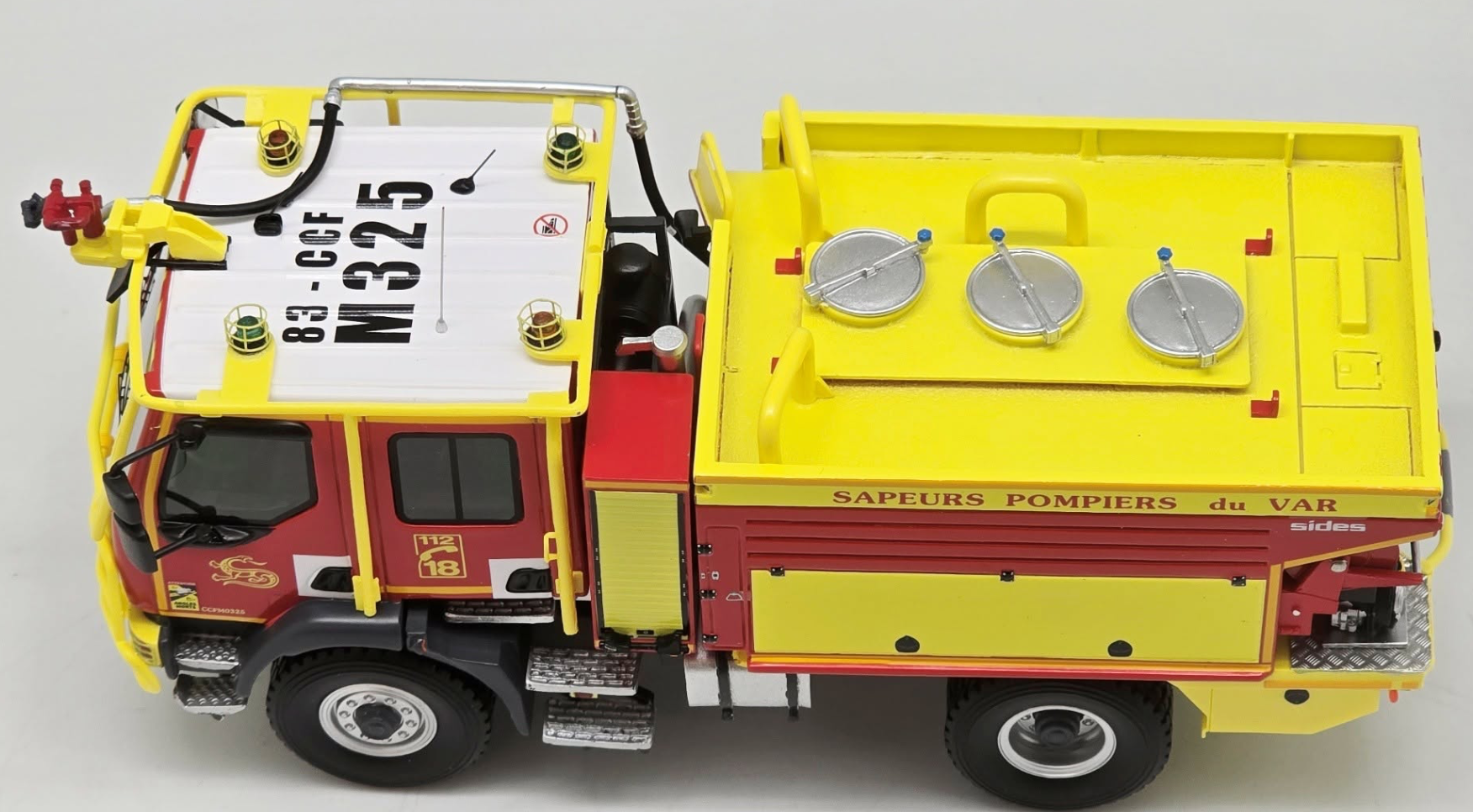 Renault D14 CCFM Sides Pompier 2023 ALERTE 1/43