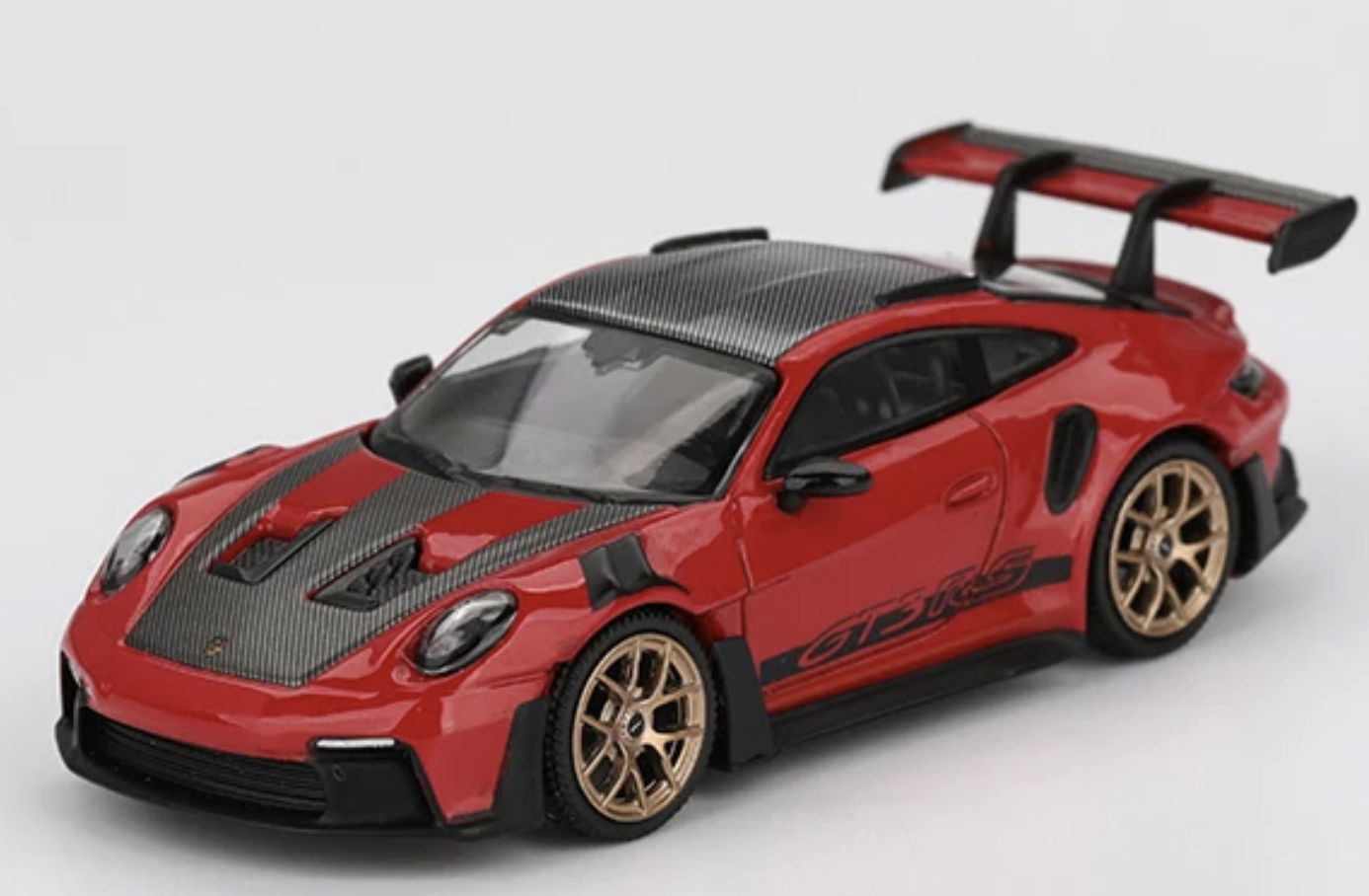 Porsche 911 (992) GT3 RS Weissach Pkg Guards Red (RHD)  MINI GT 1:64