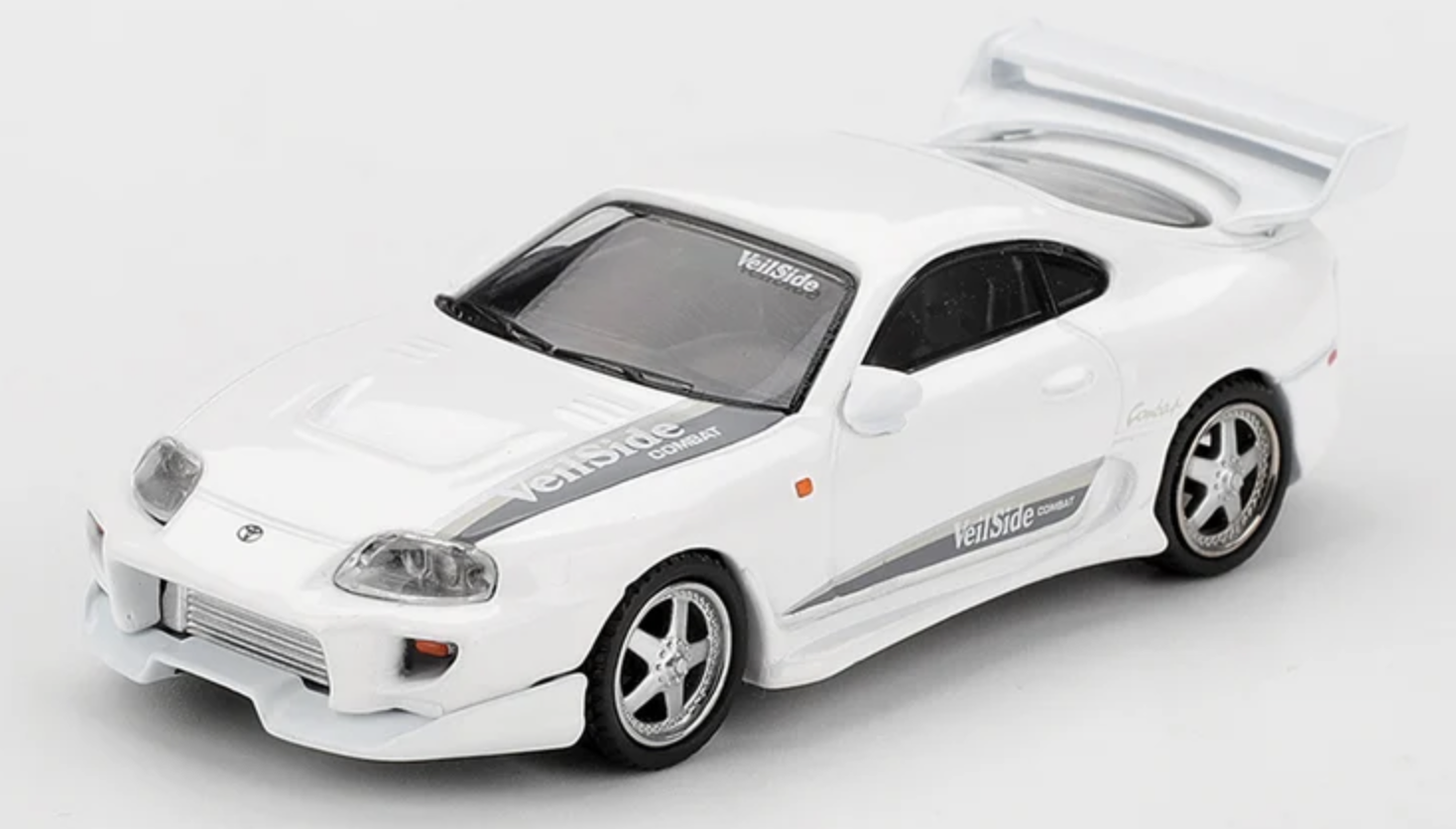 TOYOTA SUPRA VEILSIDE COMBAT V-I - WHITE - MINI GT 1/64