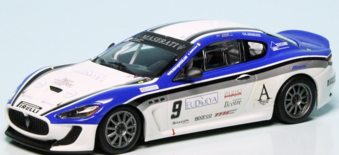 Maserati GranTurismo MC GT4 race-car "Trofeo Gran Turismo MC 2010" Minichamps 1/43
