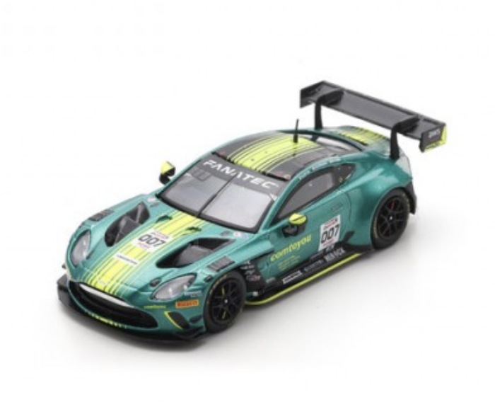 ASTON MARTIN Vantage AMR GT3 EVO N°007 Comtoyou Racing Vainqueur 24H Spa 2024 SPARK 1/64