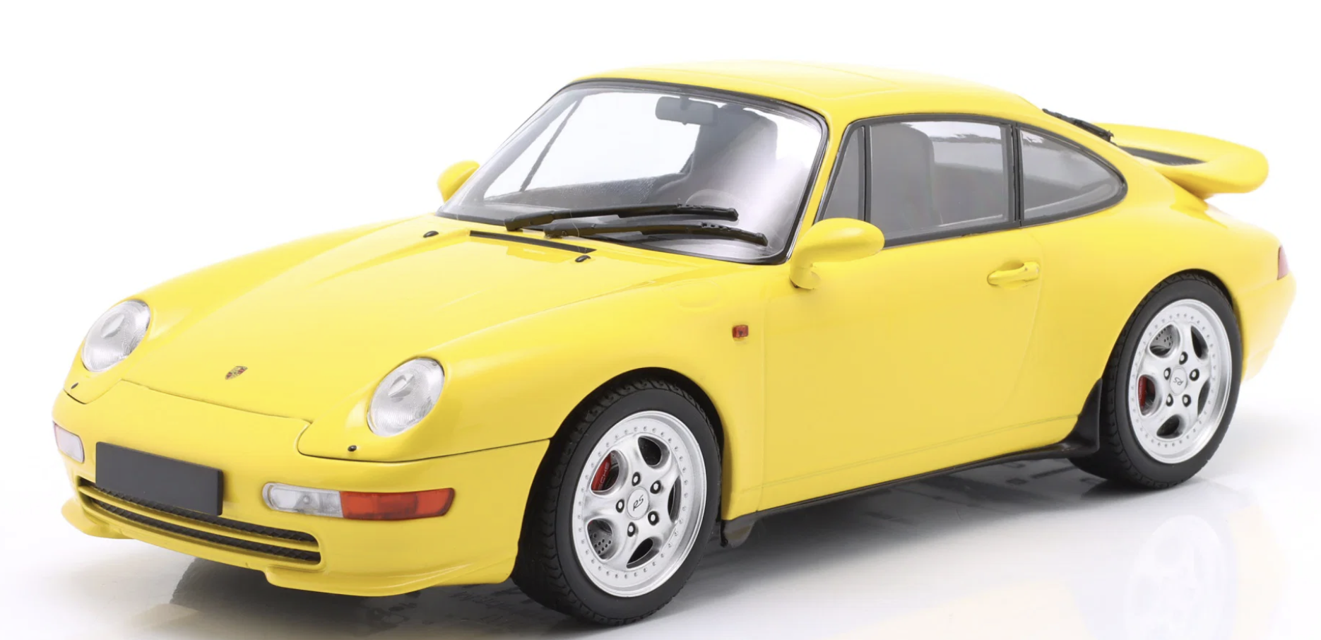 Porsche 911 (993) RS Année de construction 1994 jaune de vitesse Minichamps 1:18
