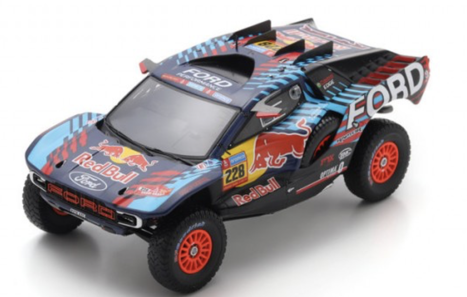 FORD Raptor T1+ N°228 Ford M-Sport 5ème Rallye Dakar 2025 SPARK 1/43