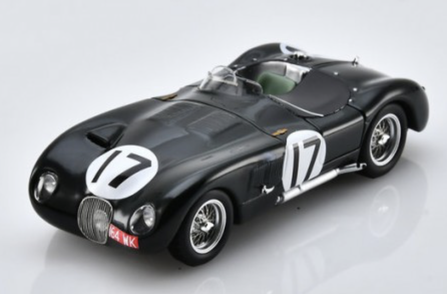 JAGUAR XK 120 C N°17 2ème 24H Le Mans 1953 SPARK 1/43