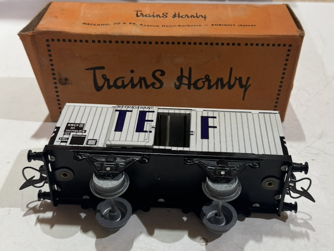 WAGON FRIGORIFIQUE 1S TRAIN HORNBY O 1/43