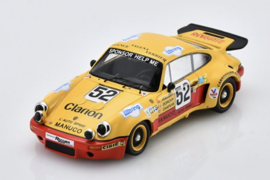 PORSCHE Carrera RSR 3.0 N°52 24 H Le Mans 1975 SPARK 1/43