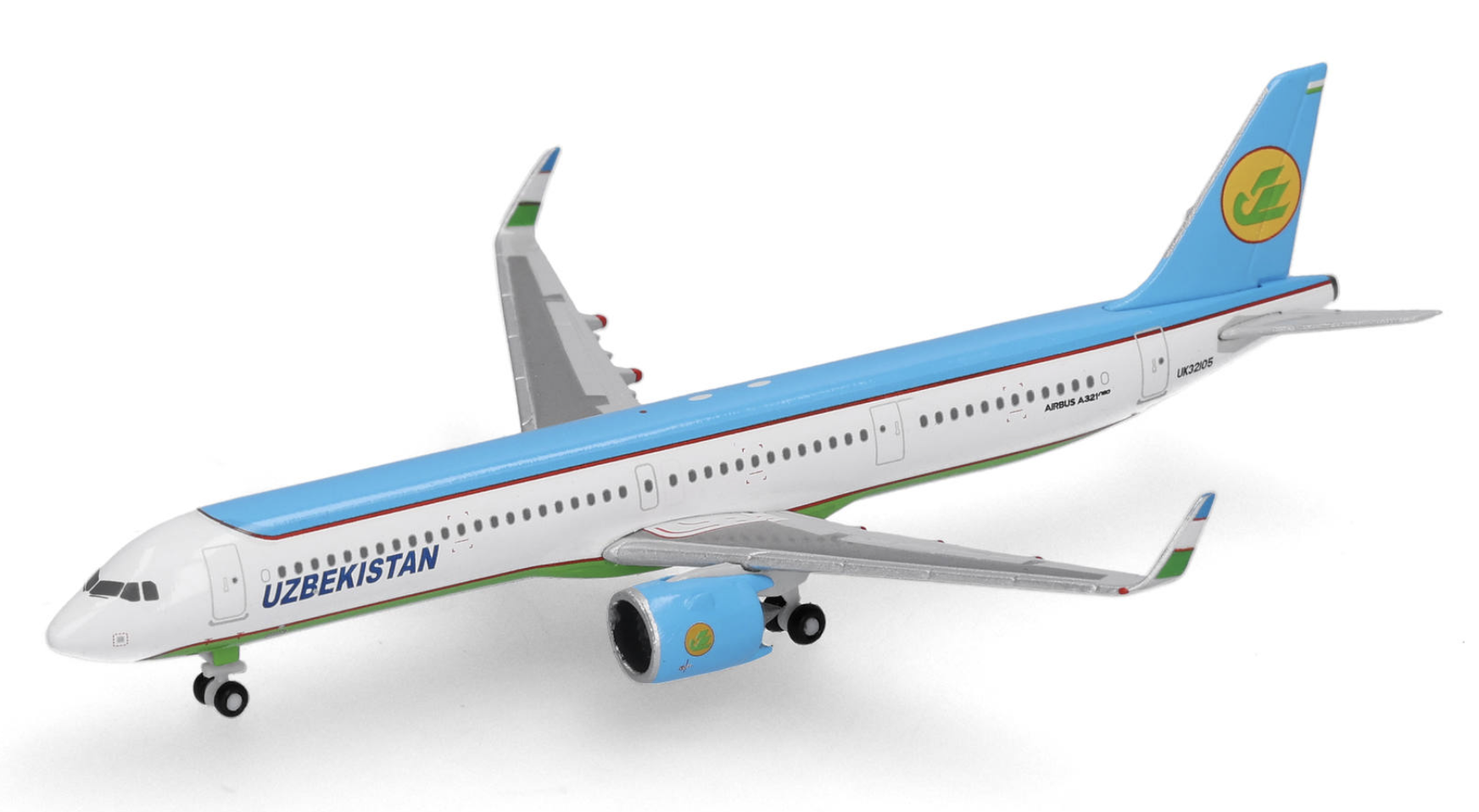Uzbekistan Airways Airbus A321neo – UK32105 HERPA 1/500