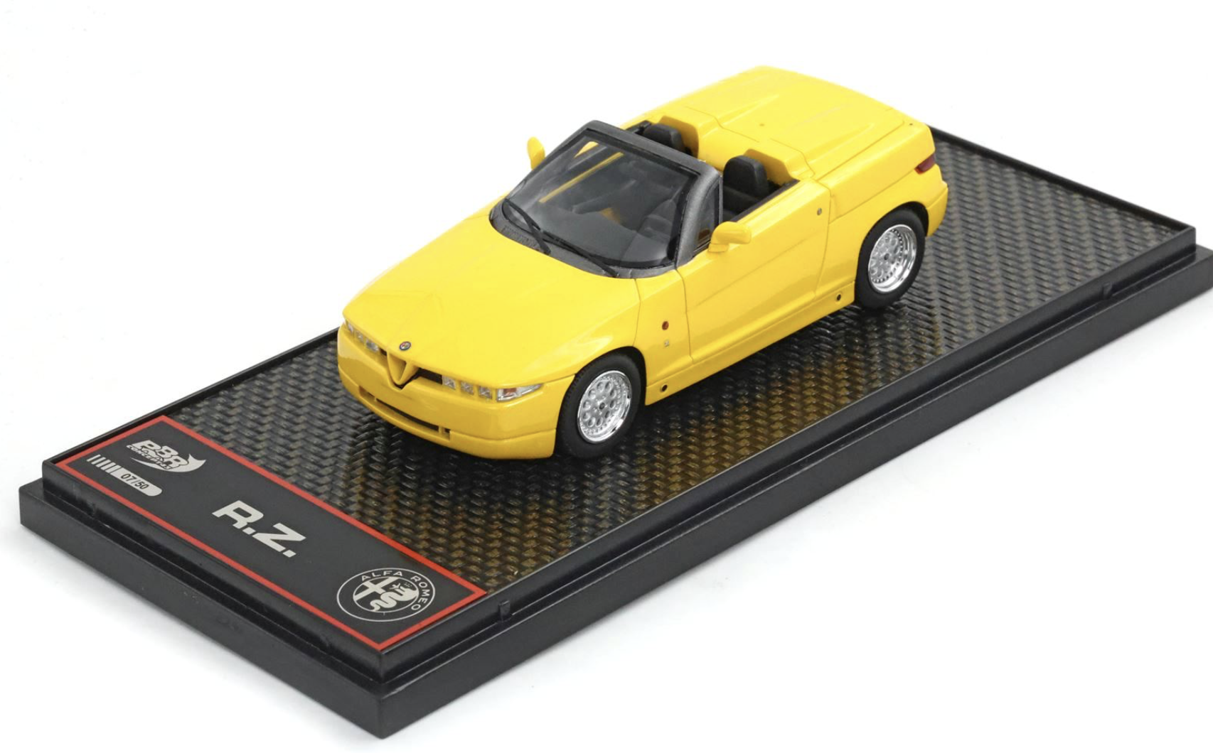 Alfa Romeo RZ Roadster Yellow B.B.R.1:43
