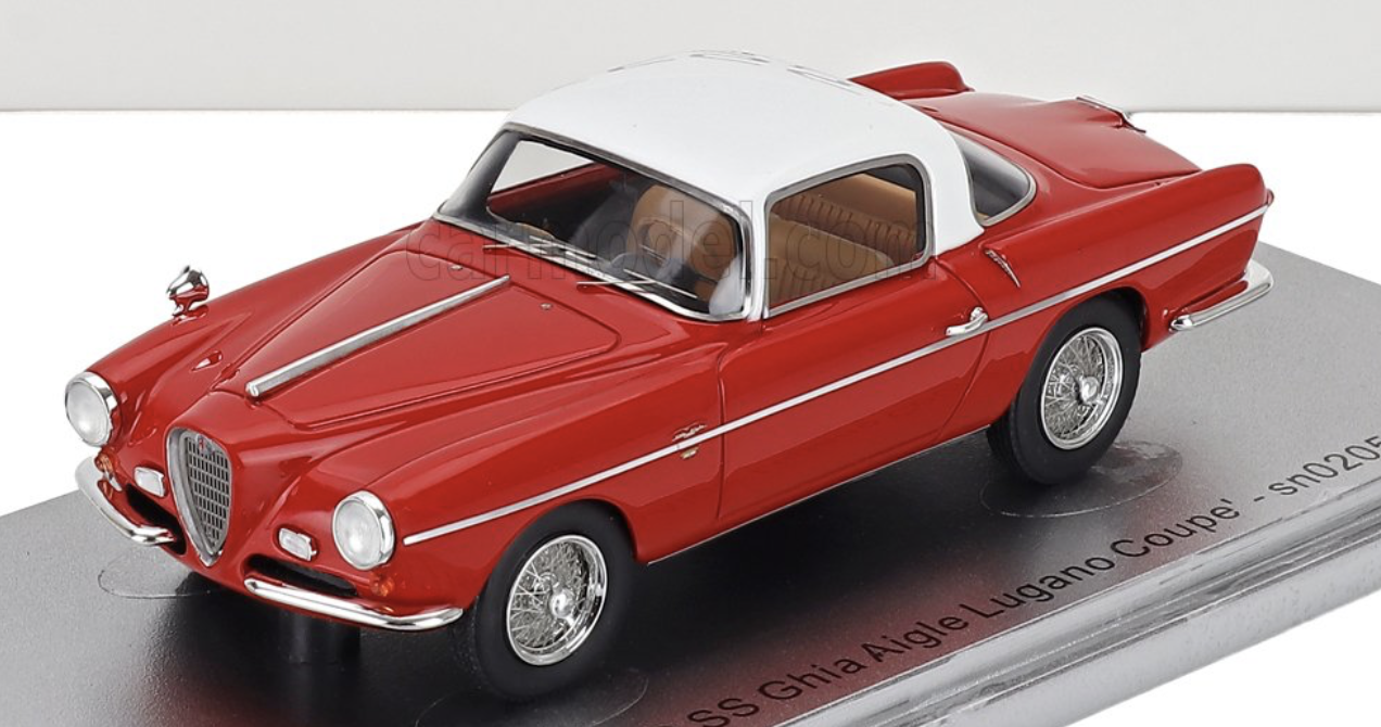 ALFA ROMEO - SZ 1900 GHIA SS sn02055 AIGLE LUGANO COUPE 1957 KESS 1.43