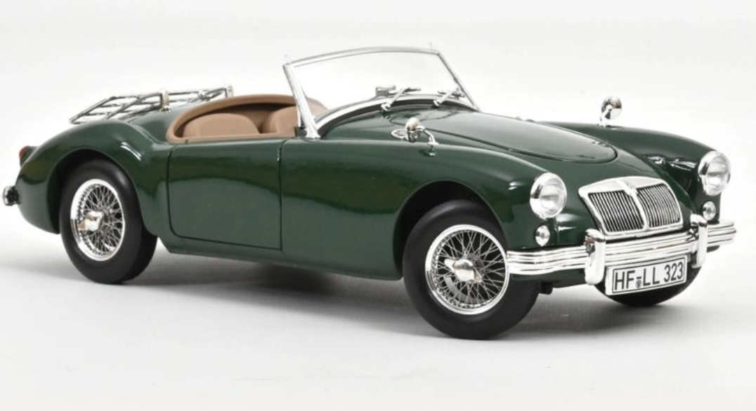 MGA 1955 British Racing Green Norev 1/18