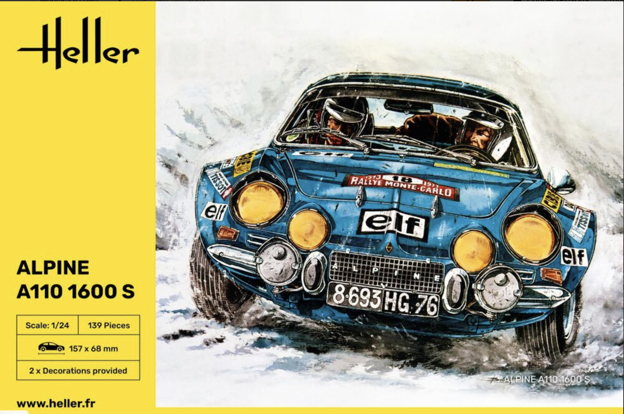 Alpine A110 1600 S Heller 1/24
